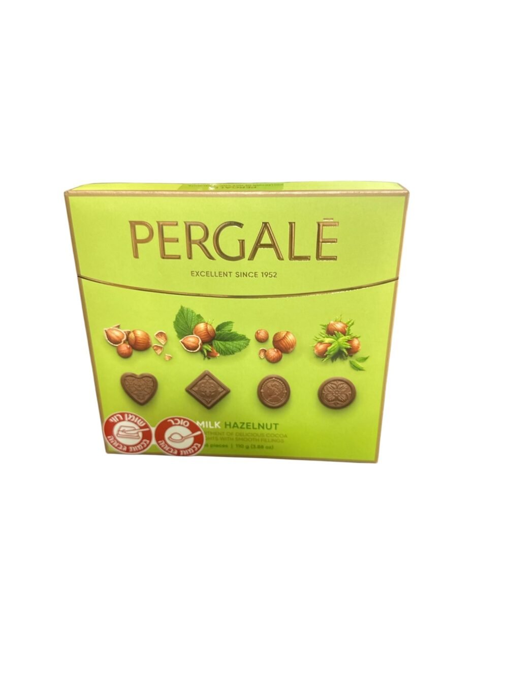 pergale בונ' שוקולד עם קרם אגוזים 110 גרם