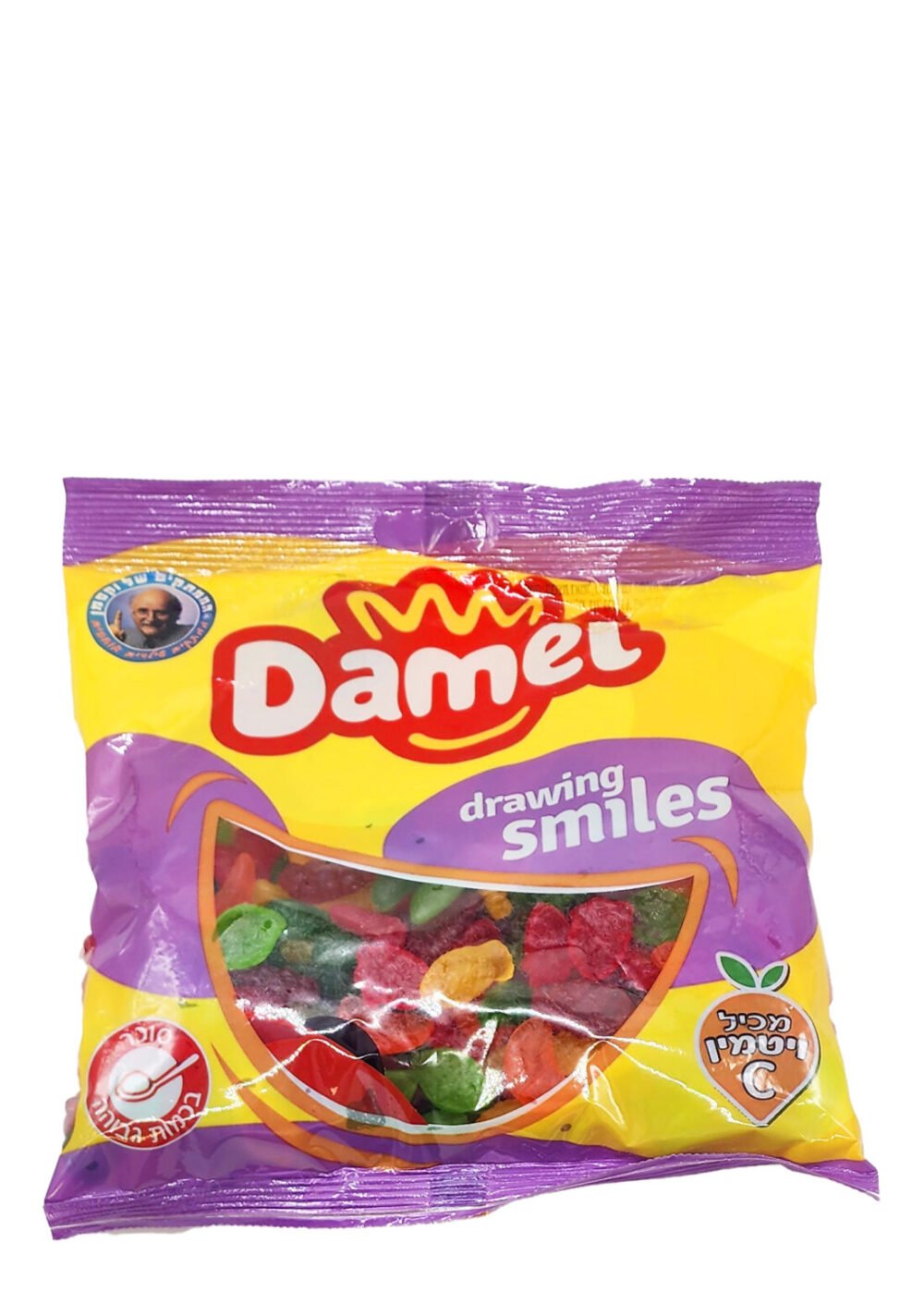 גומי טבעוני בטעם ובצורת פירות